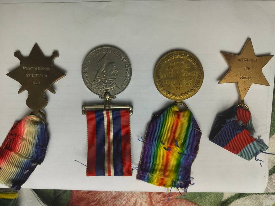 War medals collection