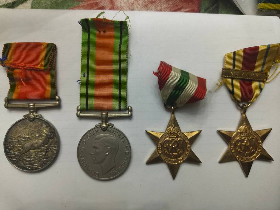 War medals collection