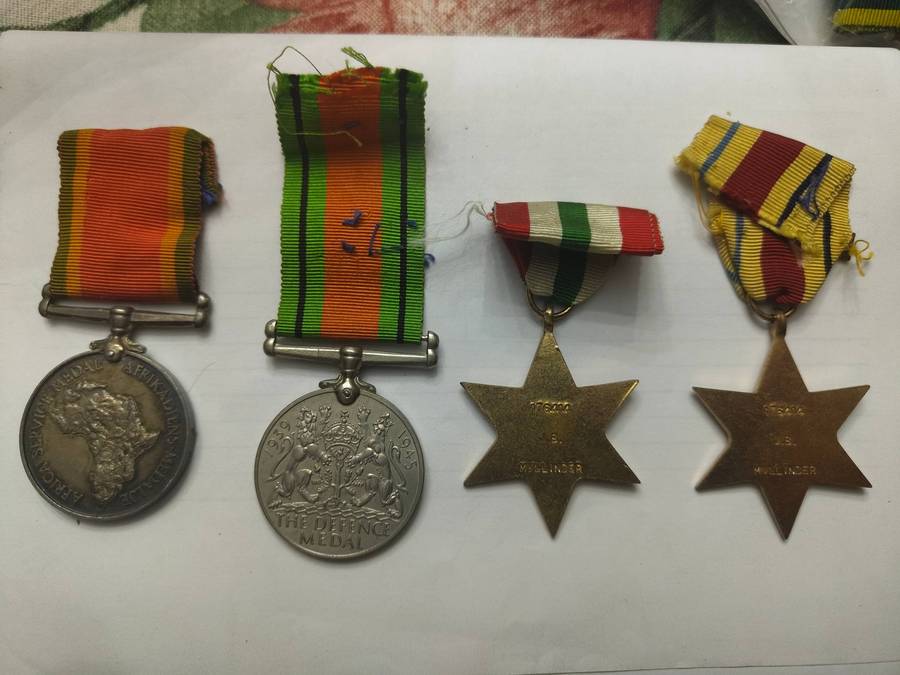 War medals collection