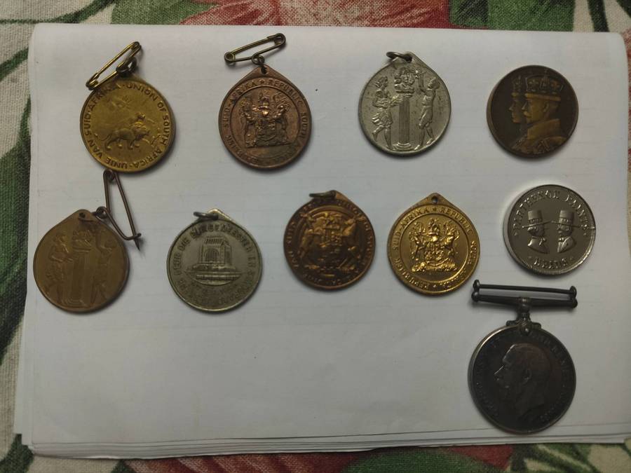 War medals collection