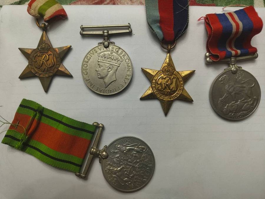 War medals collection