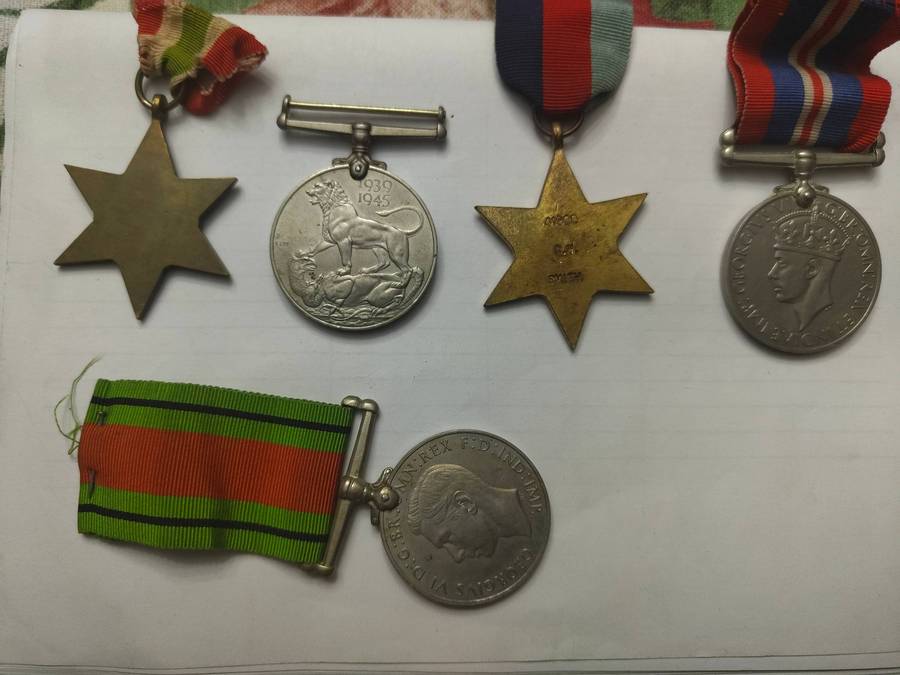 War medals collection