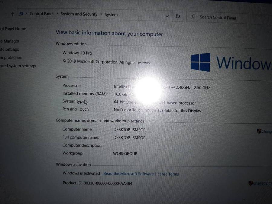 Lenovo Thinkpad L470 i5 5th Gen - For Spares or Repair