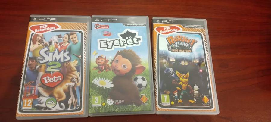 PSP Sims 2 Pets - Eyepet - Ratchet & clank size matters