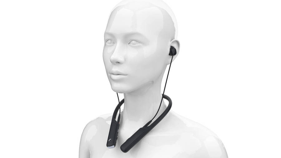 Audientes Companion personal sound amplification device - binaural headset - bluetooth connectivity