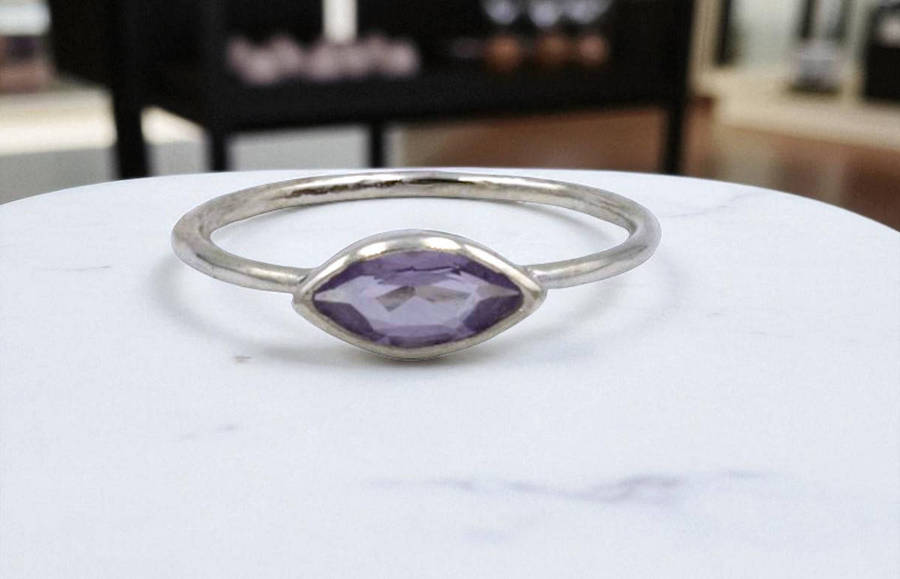 Marques Amethyst Stack Ring - N