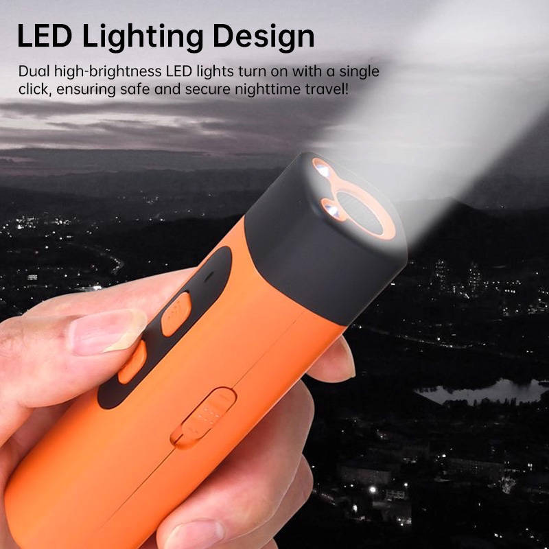2025 Dog Repellent: Ultrasonic dog training device, rechargeable dog bark deterrent with LED flashli