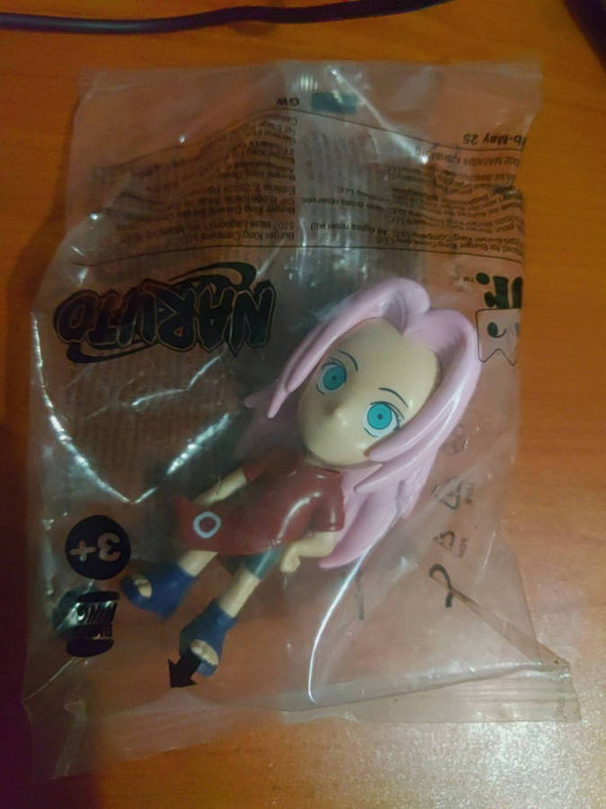 Naruto Burger King Figurines and Collectibles - Sealed and In Orignal Packaging - Sakura