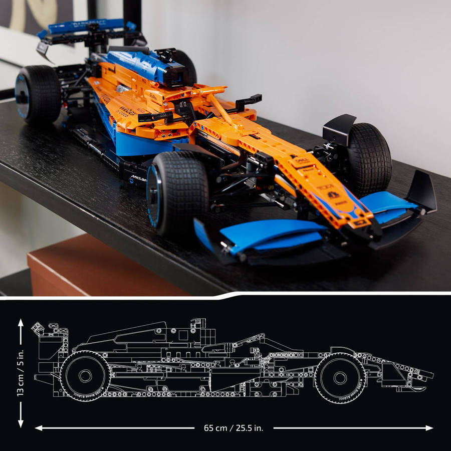 LEGO® Technic McLaren Formula 1 Race Car 42141 Model Building Toy Cars (1,432 Pieces)