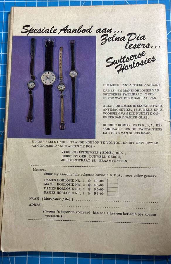 Zelna Dia Koeels Sing n Dodelike Wysie.Nr 28