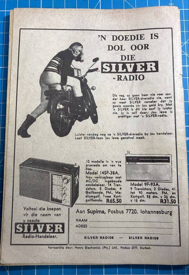 Ruiter In Swart. Die Laarste Drie Koeels. NR.44