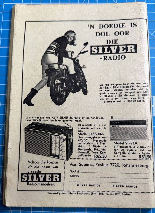 Dr Conrad Brand.  Duur is die herinnering  - Nr 60