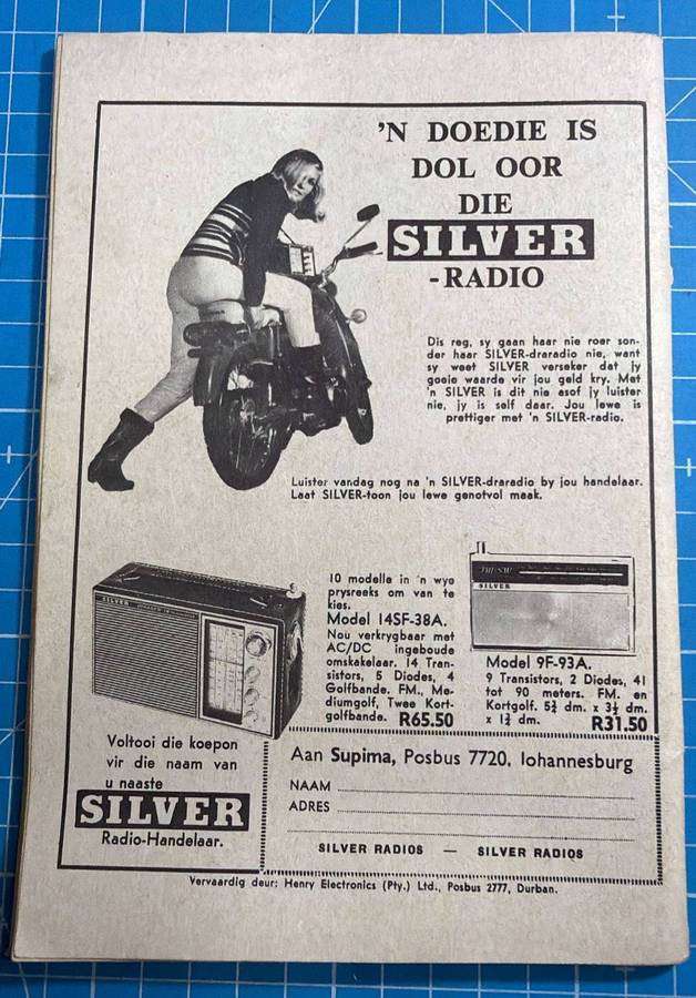 Ruiter in Swart, Is die Ruiter verlief - Nr 53