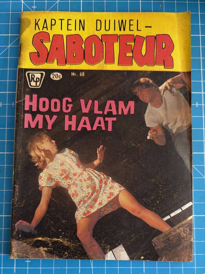 Kaptein Duiwel - Saboteur - Hoog vlam my haat - Nr 68