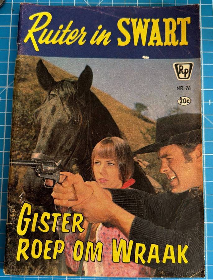 Ruiter in Swart - Gister roep om Wraak - nr 76