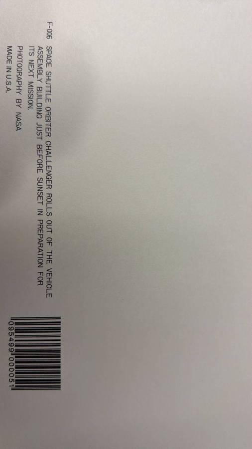 Space Shuttle Collection Posters - Orbiter Challenger