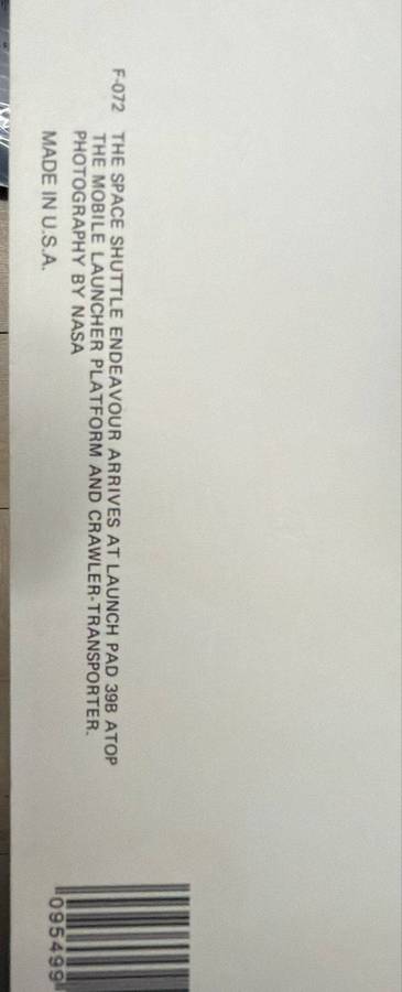 Space Shuttle Collection Posters - Endeavour on launchpad