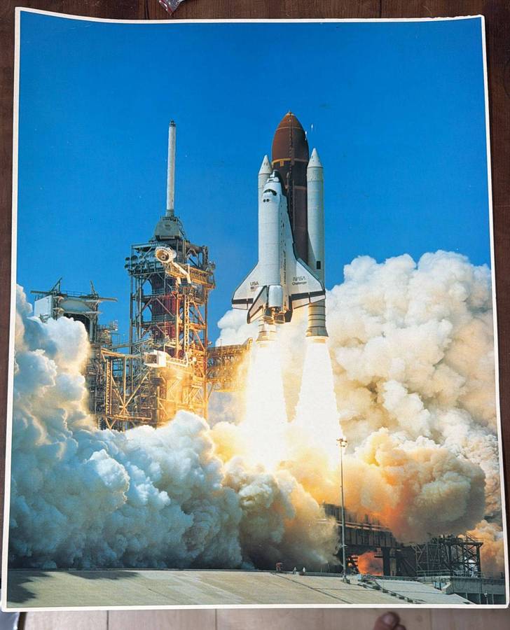 Space Shuttle Collection Posters - Endeavour lift off