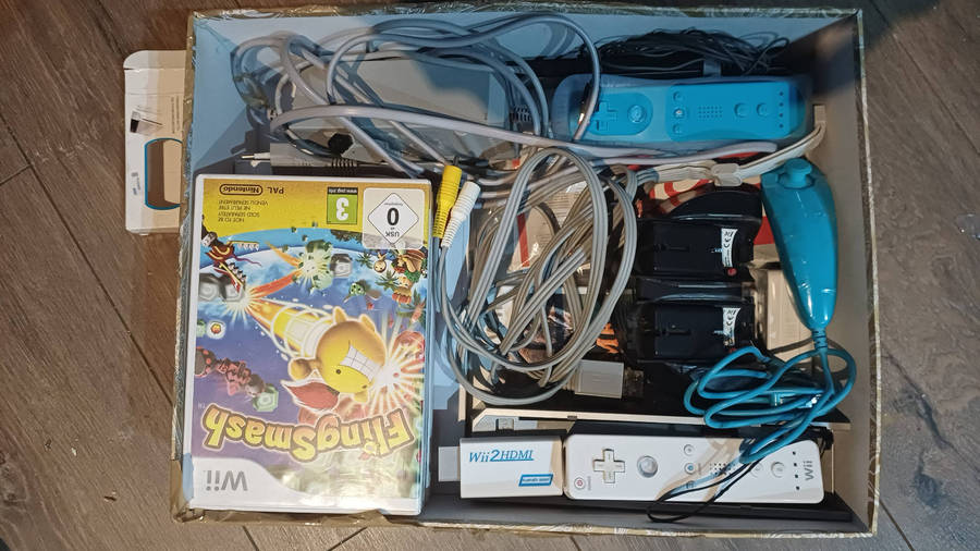 Nintendo Wii with Games and Accessories