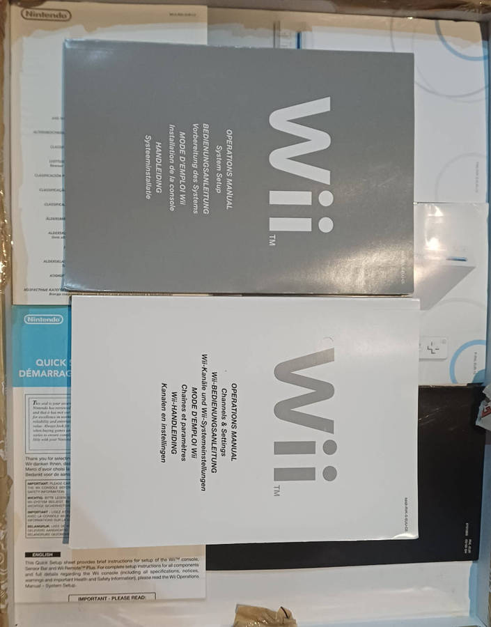 Nintendo Wii with Games and Accessories