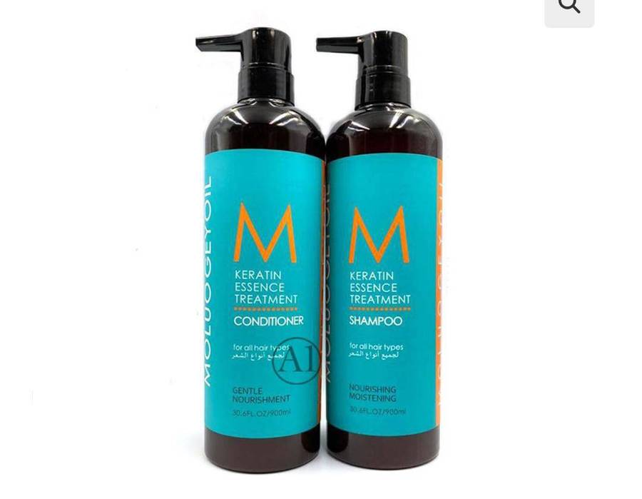 Moluogeyoil Keratin Essence Treatment Hair Combo Set Shampoo, Conditioner ,Mask & serum