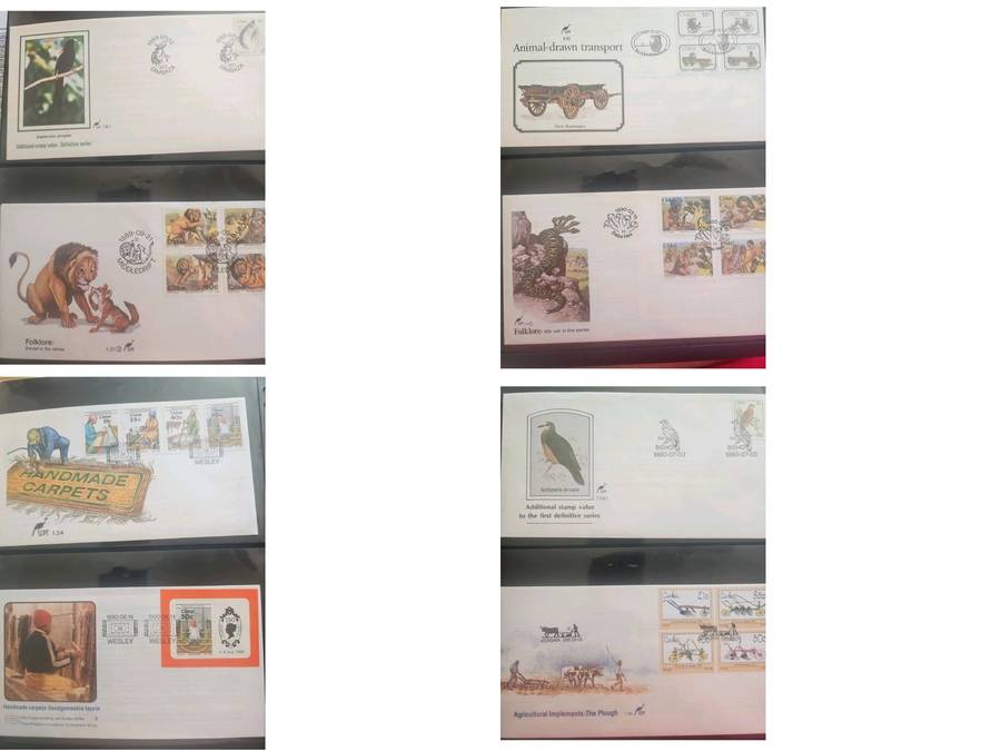 Collection of First Day Covers - Ciskei 1980's - 1990's
