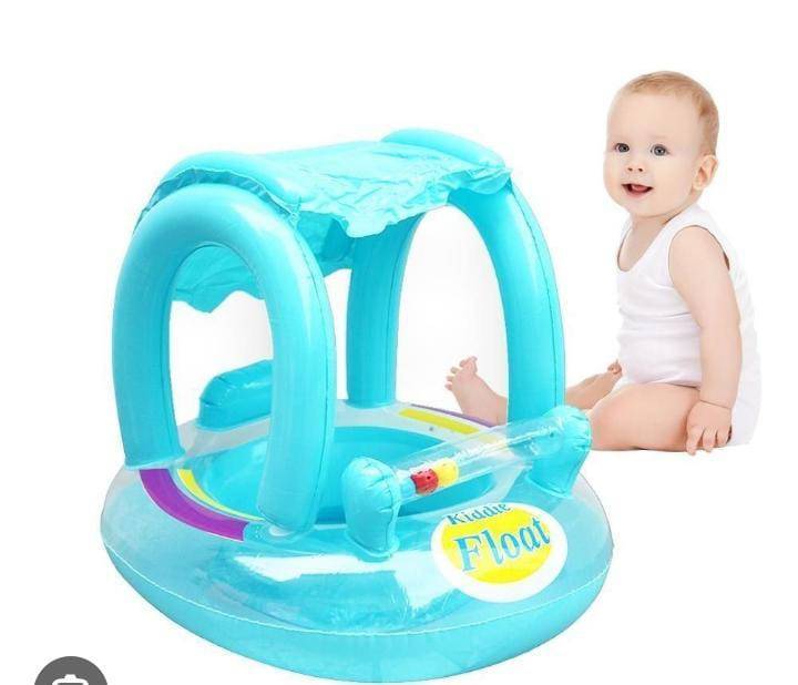 Baby float boat- Blue and Pink boat