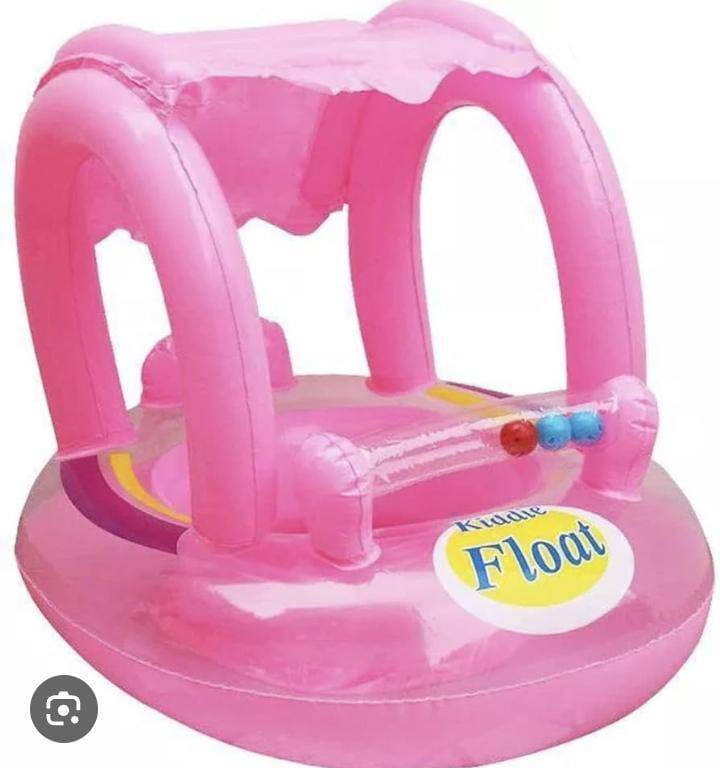 Baby float boat- Blue and Pink boat