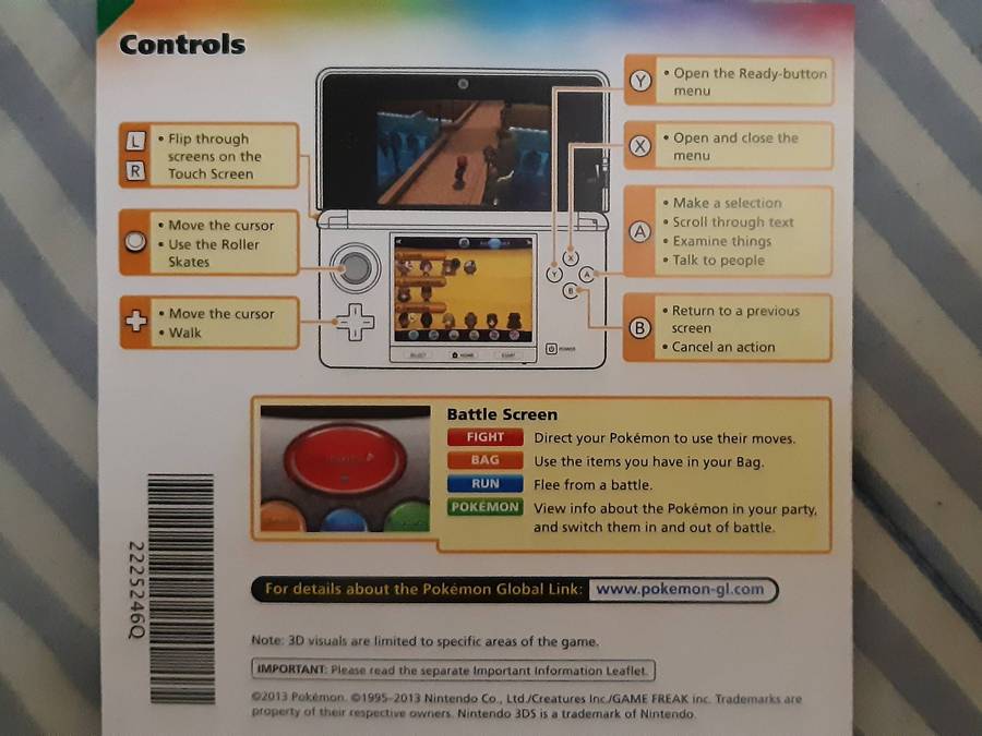 Pokemon Y Nintendo 3DS