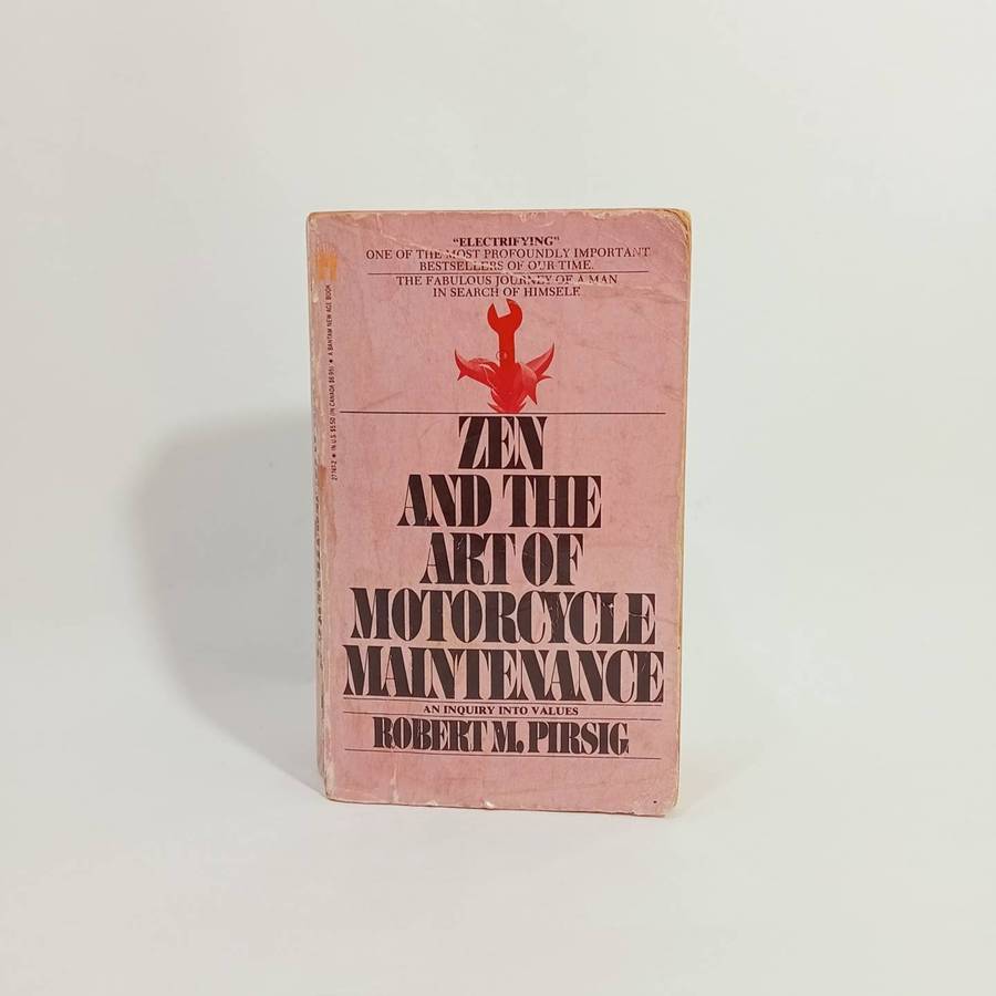 Zen and the Art of Motorcycle Maintenance - Vintage Paperback Book by Robert M. Pirsig - Bantam New