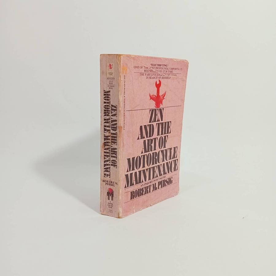 Zen and the Art of Motorcycle Maintenance - Vintage Paperback Book by Robert M. Pirsig - Bantam New