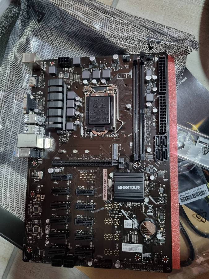 BIOSTAR TB360-BTC PRO MOTHERBOARD