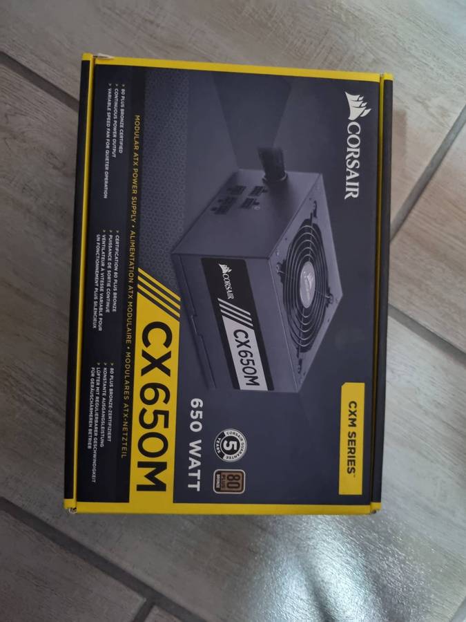 Corsair cx650m 650watt psu