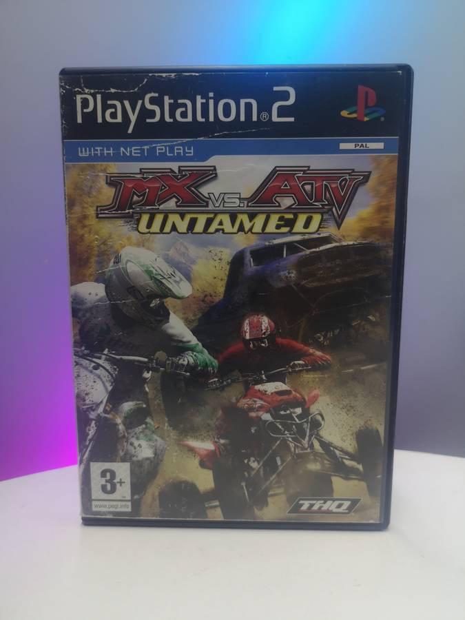 PlayStation 2 game / MX VS ATV UNTAMED / platinum / PAL /PS2