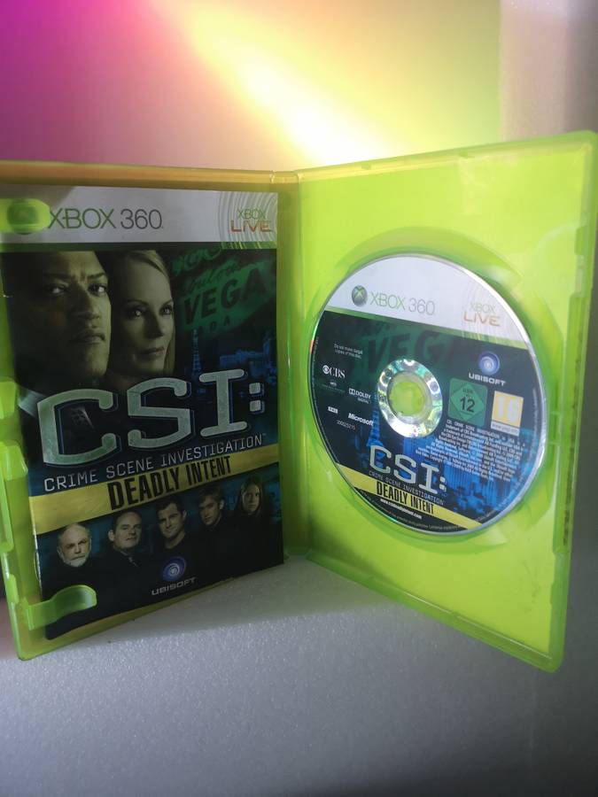 CSI Crime Scene Investigation - Deadly Intent (Xbox 360)