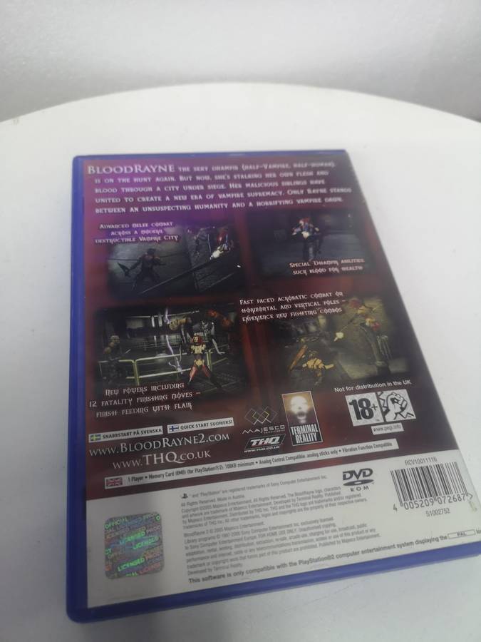 Bloodrayne 2 (Ps2)