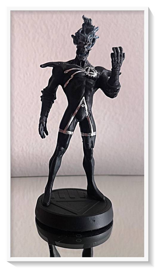 DC Comics - Deathstorm Figure - 2011 - Composition-Lead - Hand Painted Enamel - In Excellent Cond*