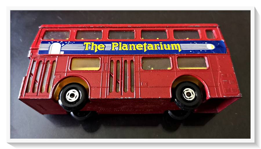 Matchbox Red Double Decker Red Bus - 1972 - Dimensions 12cm by 5cm by 4cm (B+)