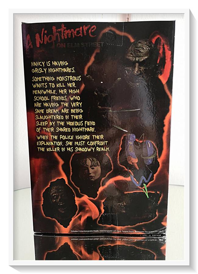 NECA Reel Toys - 30th Anniversary Ultimate Freddy Kruger - Box Dimensions 230mm by 160mm - Horror*