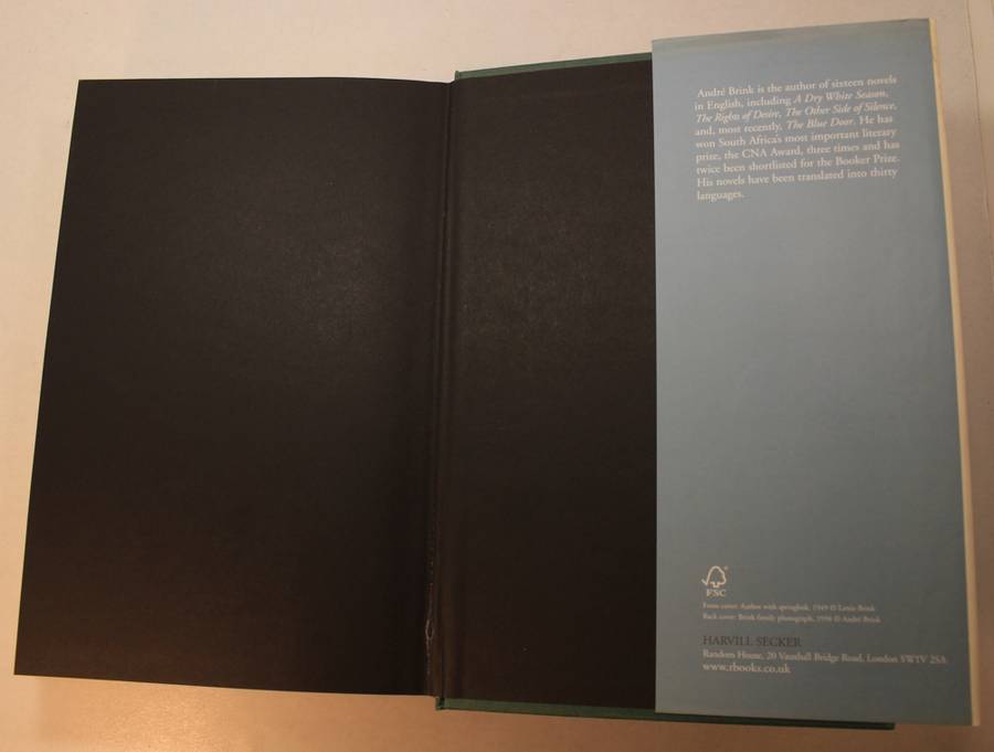 A Fork in The Road A Memoir by Andre Brink First Edition Hard Book