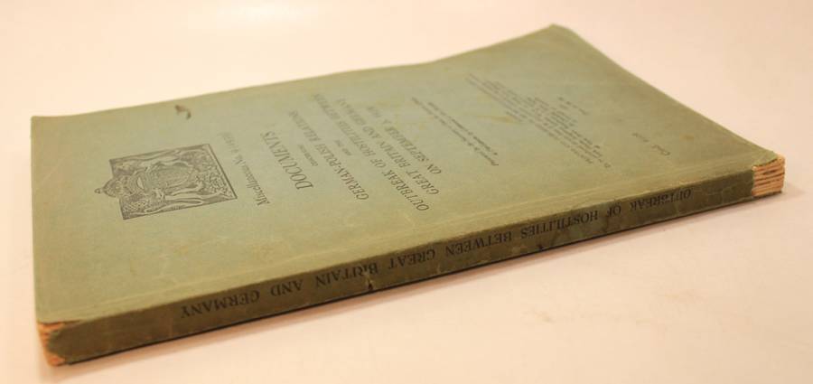 Documents Concerning German Polish Relations 1939 (British Foreign Affairs) Softcover Book