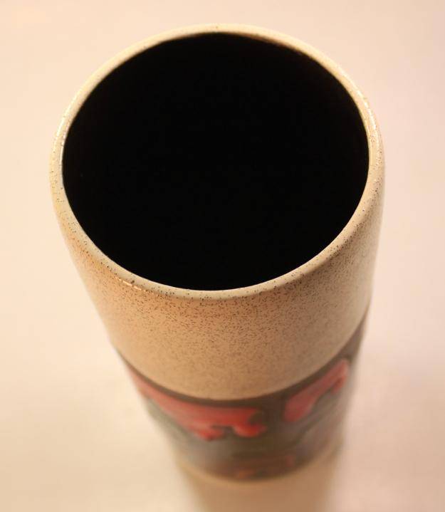 Art Deco Retro Multicoloured Dumler and Breiden Vase, 164/21 Made in Germany