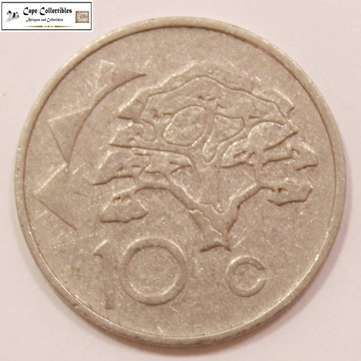 Namibia 1993 10 Cent Coin Circulated