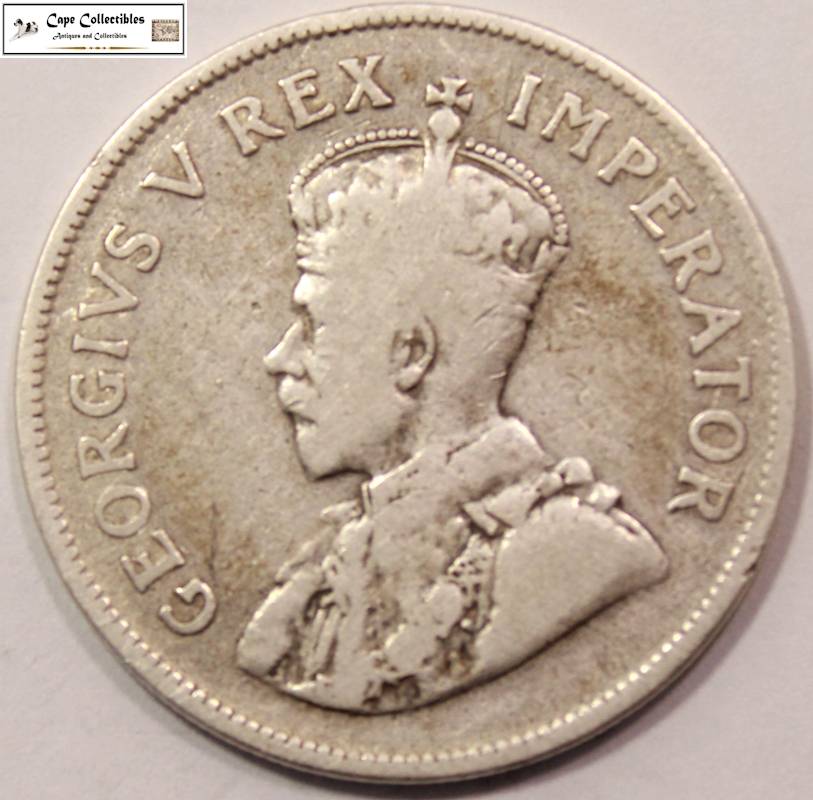South Africa 2 1/2 Shilling 1936 Coin Circulated