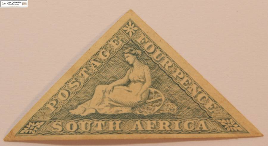 South Africa 4 Pence 1926 Hope Stamp (Scott 21)