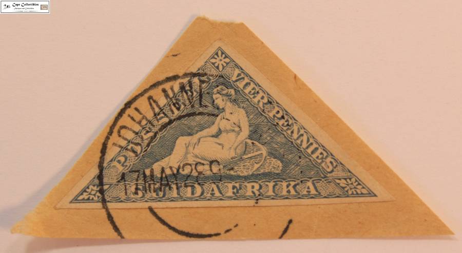 South Africa 4 Pence 1926 Hope Stamp (Scott 22)