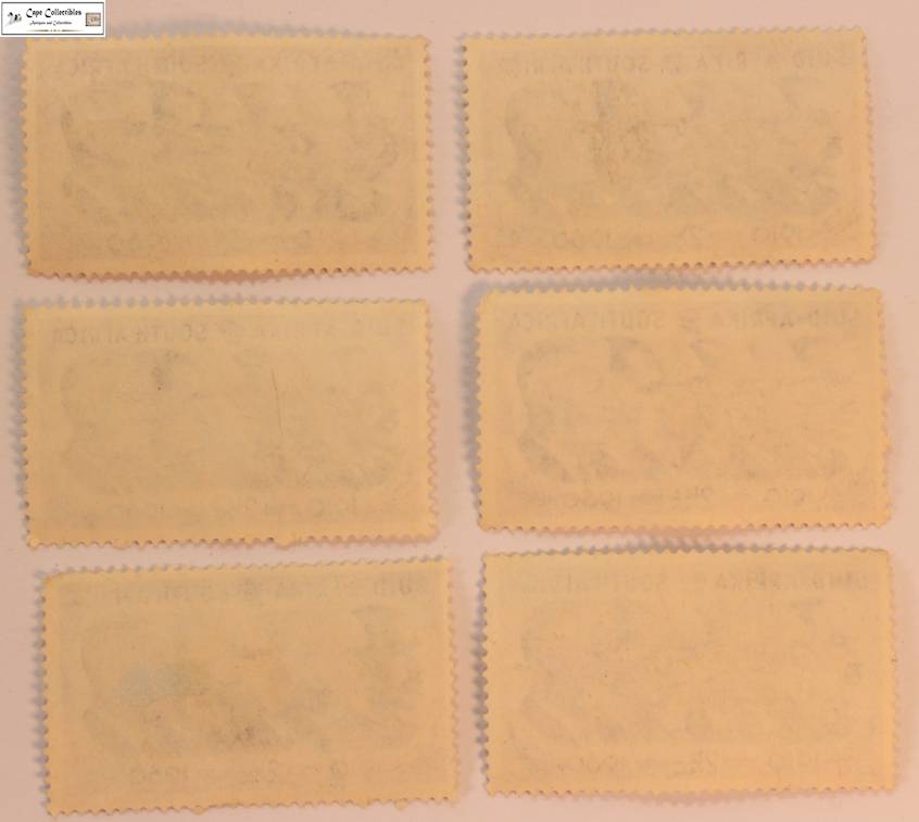 South Africa 2 1/2 Cent 1960 Prime Ministers (Six) Stamps (Scott 235)