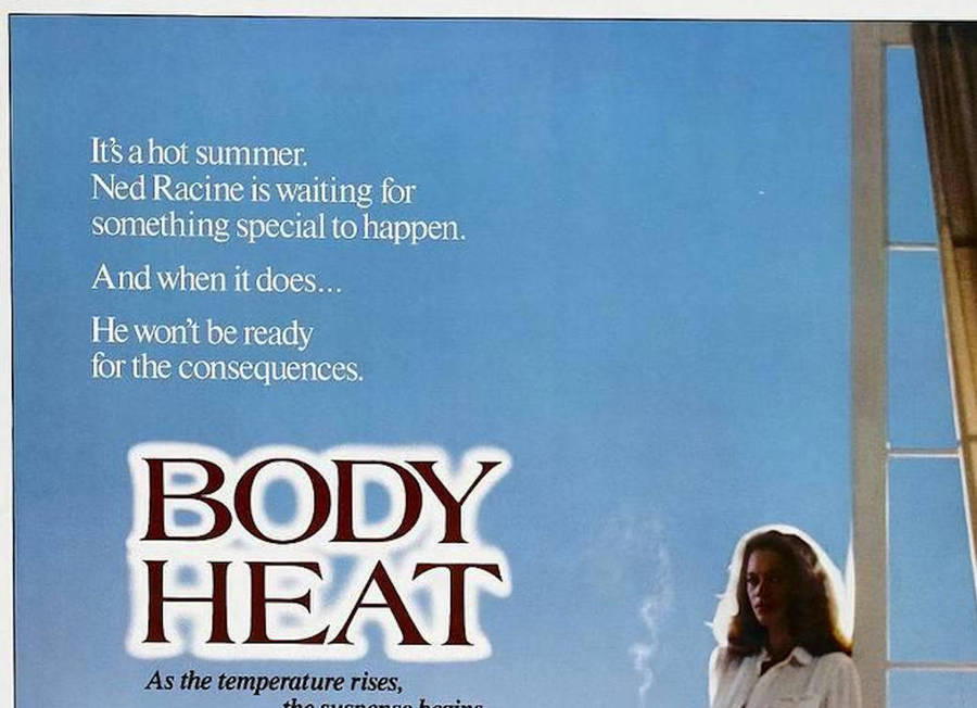 Vintage Film Noir Body Heat Poster Digital Download