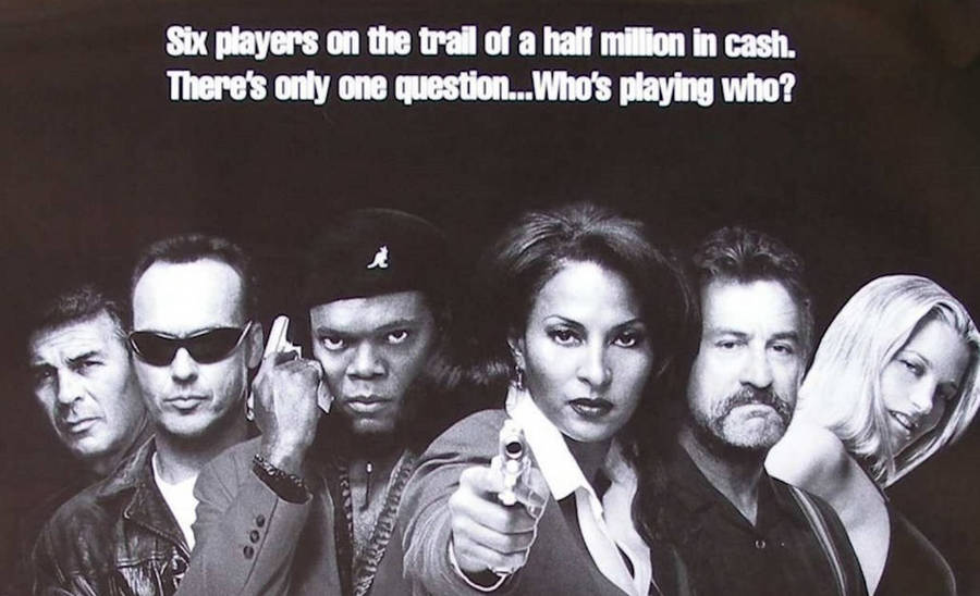 Vintage Film Noir Jackie Brown Poster Digital Download