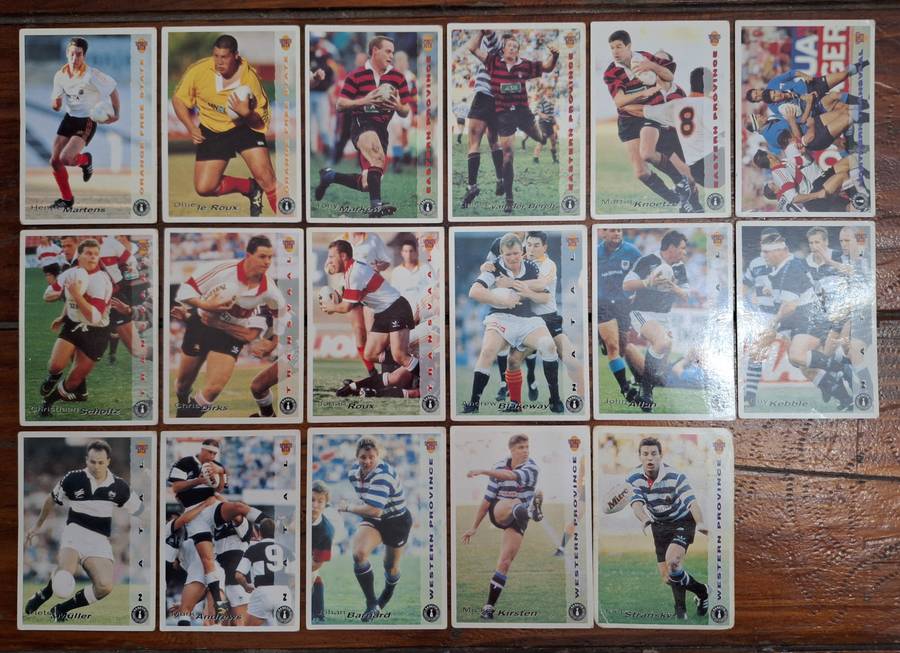 1994 Sportsdeck Currie Cup Rugby Trading Cards